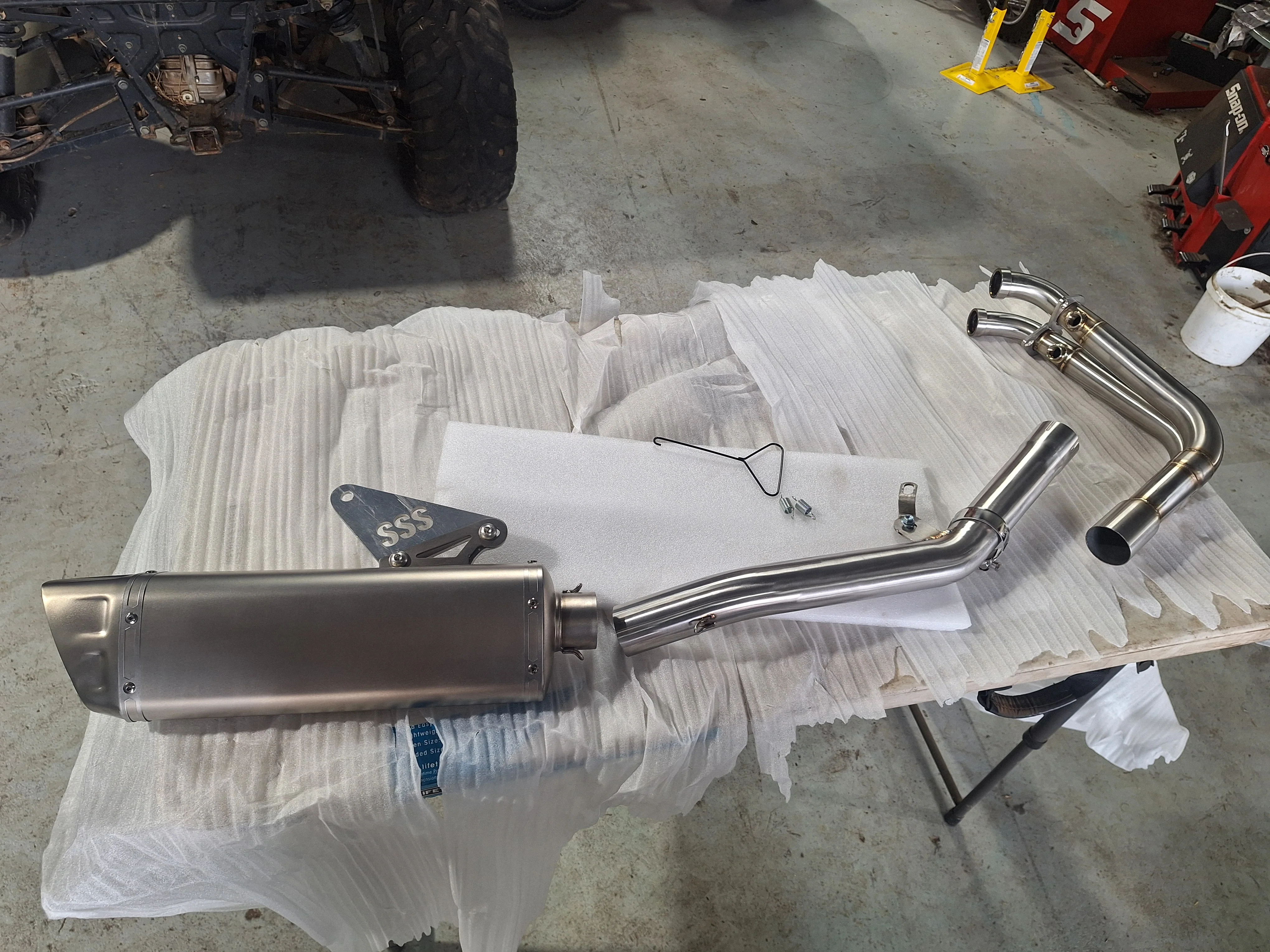CFMOTO 450MT SSS EXHAUST SYSTEM AND ECU PACKAGE - Image 15