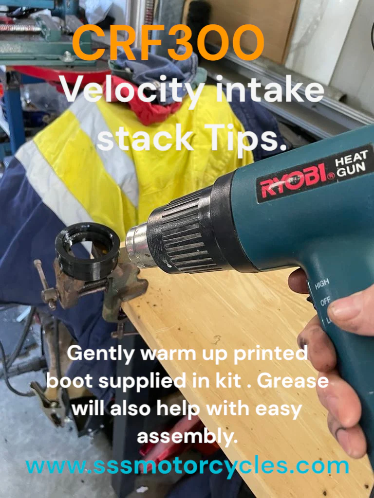 CRF300 VELOCITY INTAKE STACK - Image 6