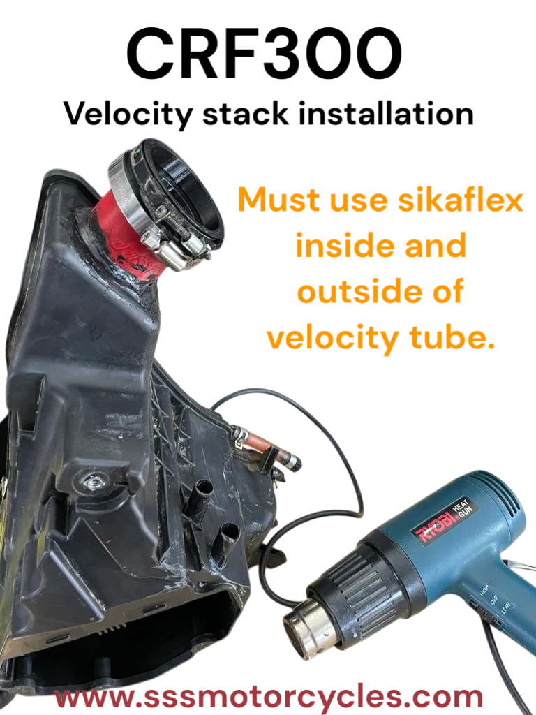 CRF300 VELOCITY INTAKE STACK - Image 5