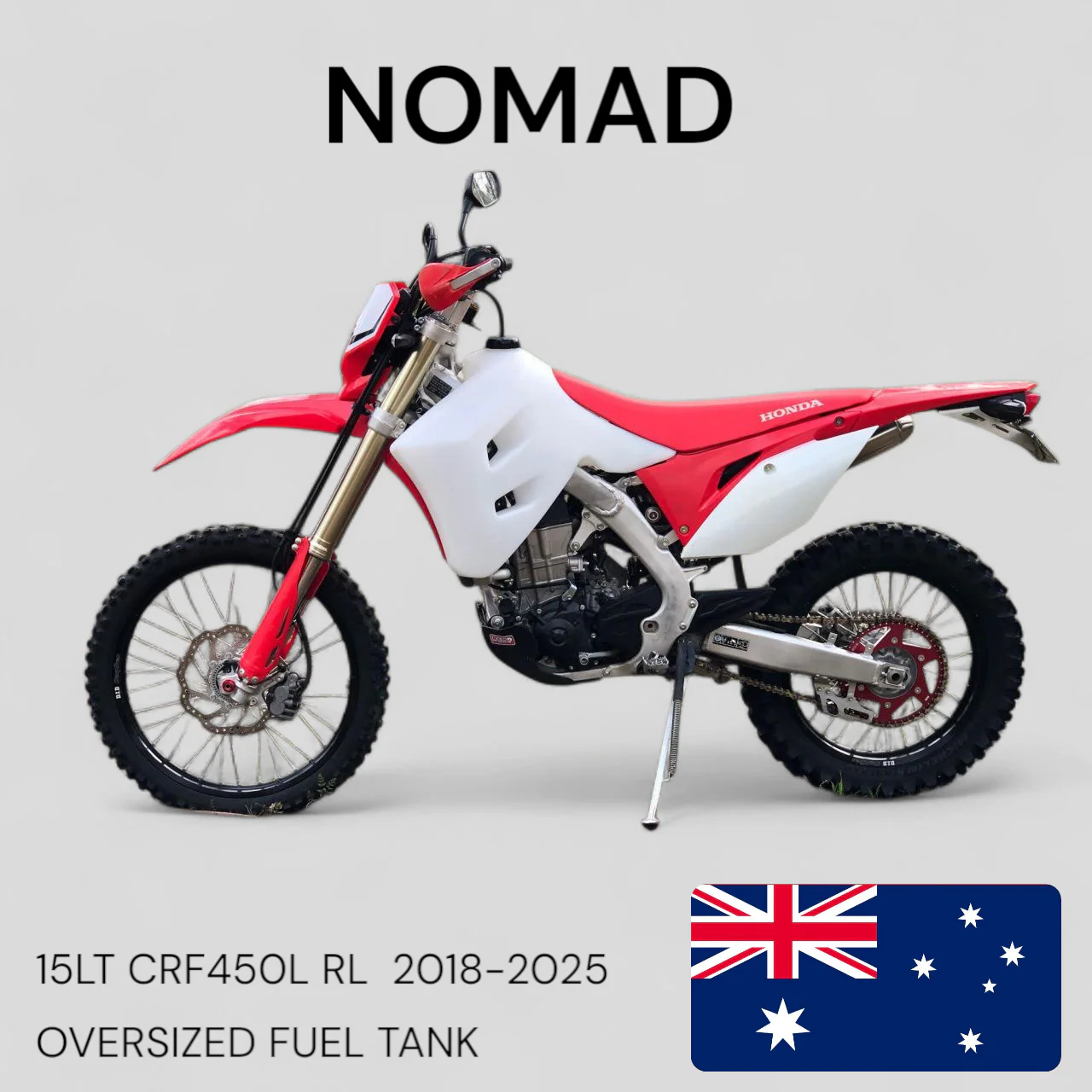 NOMAD 15LT FUEL TANK CRF450L CRF450RL - Image 4