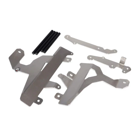 Standard radiator guards for Suzuki DR-Z4S 2025 – 2026  Black spacers - Image 7